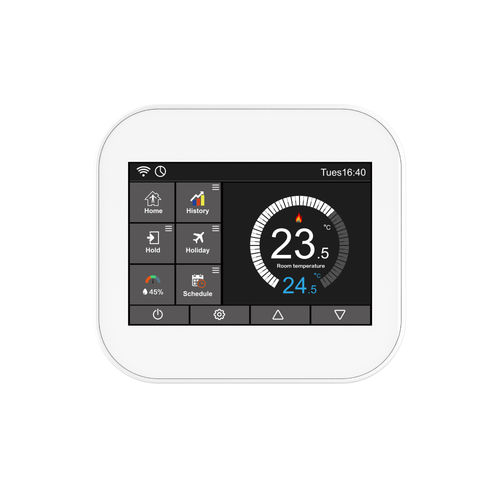 Thermostat programmable - BC207-E - Beijing Breeze Technology Co.,Ltd - mural / à membrane affleurante / montage en surface