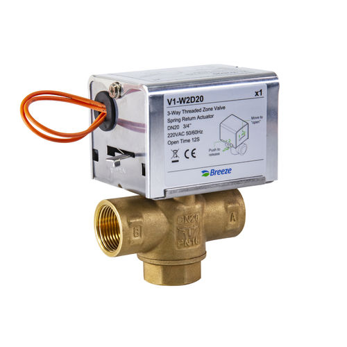 Vanne électrique - V1 - Beijing Breeze Technology Co.,Ltd - de contrôle de débit / pour l'eau / femelle
