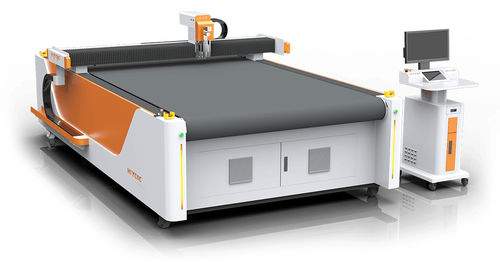 Machine de découpe à lame oscillante - HTY - Jinan Red Sun CNC Equipment Co., Ltd. - pour PVC / pour cuir / de film