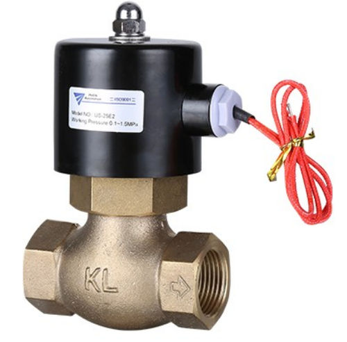 Électrovanne à commande assistée - US - Ningbo Phen Automation Co., Ltd - 2/2 voies / NF / air