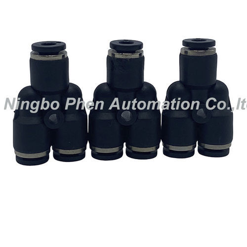 Raccord pneumatique - PY - Ningbo Phen Automation Co., Ltd - push-in / en Y / en plastique
