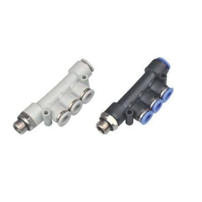 Raccord pneumatique - PKB - Ningbo Phen Automation Co., Ltd - push-in / en Y / BSPT
