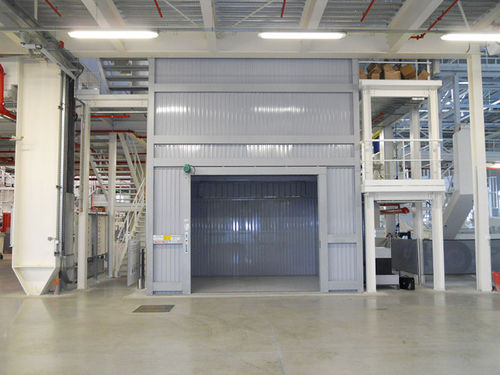 Monte charge industriel - C15 - ACI élévation - hydraulique / pour matériau de construction / ATEX