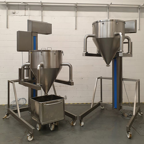 Appareil de levage à vis - BTM/150/2250/M - Base Handling Products Limited - à colonnes / en acier inoxydable / mobile