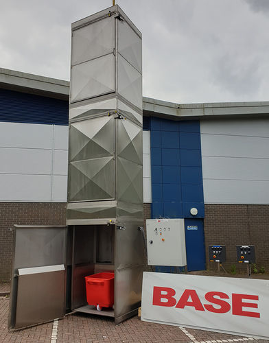 Monte charge ATEX -  PLM/500/2466-4944/B/G - Base Handling Products Limited - électrique / pour l'industrie agroalimentaire / pour l'industrie pharmaceutique