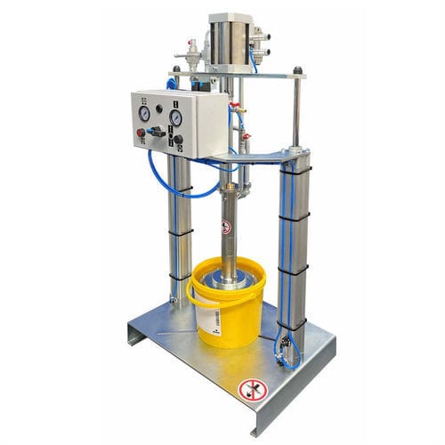 Pompe à graisse pneumatique - GP80-33-1 - LUPEG GmbH - à piston / à plateau suiveur