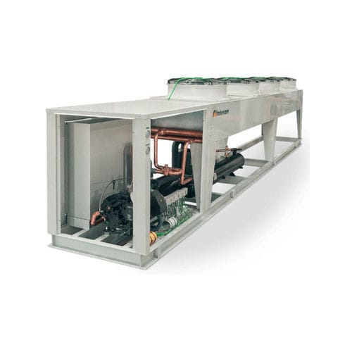 Groupe de condensation semi-hermétique - IBOX series - Intersam - refroidi par liquide / extérieur