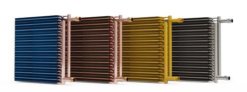 Batterie d'échange pour la réfrigération industrielle - Intersam - sur mesure / à ailettes / en acier inoxydable