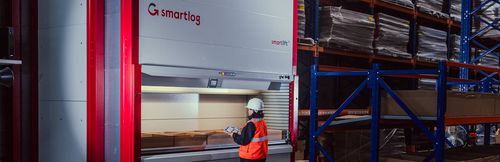 Magasin automatique vertical - Smartlift & Smartrot - Smartlog Group - pour entrepôt