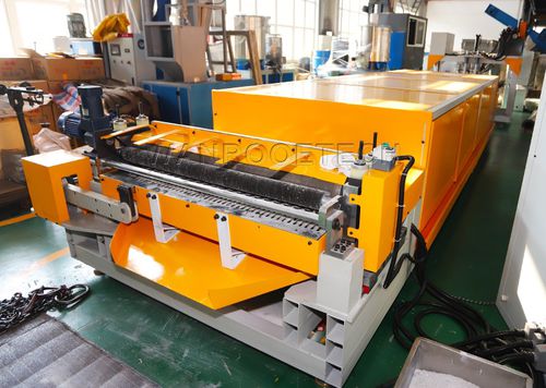Unité de recyclage de plastique - WANROOE-TECH - pour traitement de panneaux photovoltaïques