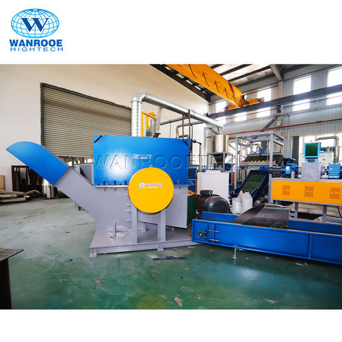 Concasseur à mâchoire hydraulique - PNPC series - WANROOE-TECH - stationnaire / pour tuyau en plastique