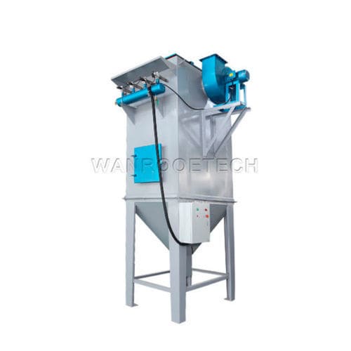 Dépoussiéreur à manches - WANROOE-TECH - décolmatage à jet pulsé / modulaire / pour la plasturgie