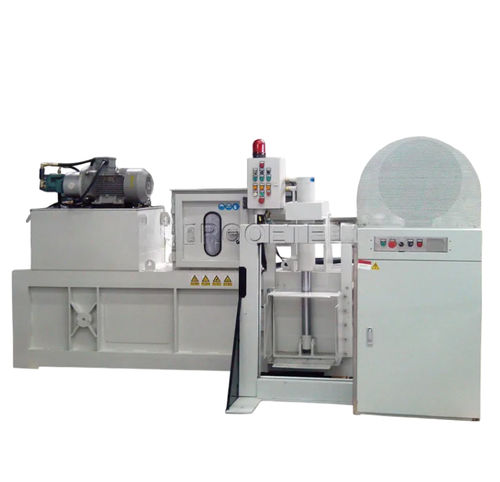 Presse à balles pour déchets - PNDB series - WANROOE-TECH - horizontale / à chargement par le haut / automatique
