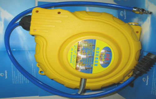 Enrouleur de tuyau - Samlongda Plastic Industrial Co., Ltd - à rappel automatique / pour air / fixe