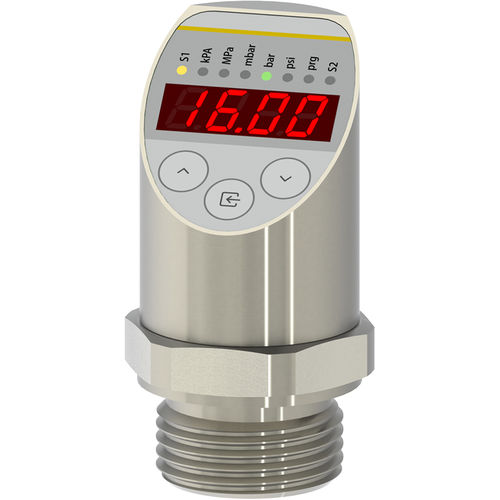 Pressostat avec affichage - PM40 - Nöding Messtechnik - à membrane affleurante / capacitif / relatif