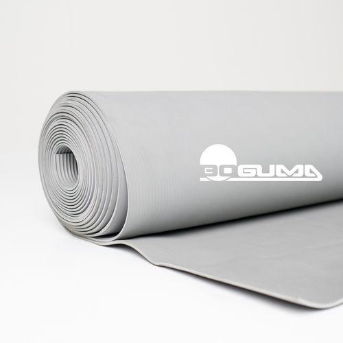 Tapis isolant électrique - DEK0-S7-1 - BOGUMA, s.r.o. - en élastomère / gris / sur mesure