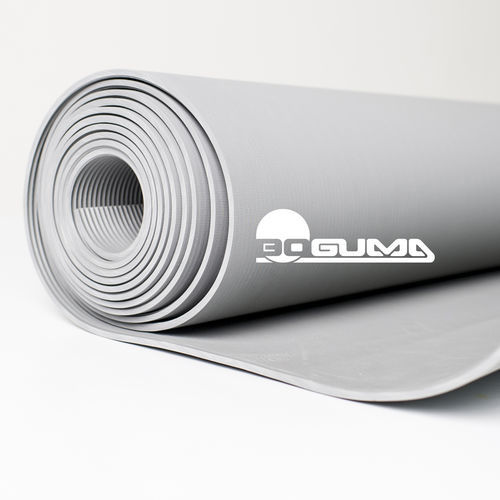 Tapis isolant électrique - DEK4-S7-1 - BOGUMA, s.r.o. - à stries fines / en élastomère / gris