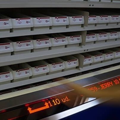 Système de préparation de commande pick & put - Hänel Rotomat - VRC WAREHOUSE TECHNOLOGIES - en ligne / PTL / pick-by-scan