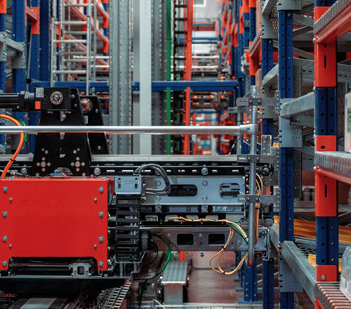 Transtockeur automatique - Transelevador - VRC WAREHOUSE TECHNOLOGIES - tridirectionnel / pour système de rangement / pour entrepôt