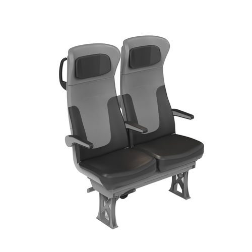 Siège de train classique - CULTA - Kiel Seating Solutions - seconde classe / pour interurbains / pour trains à grande vitesse