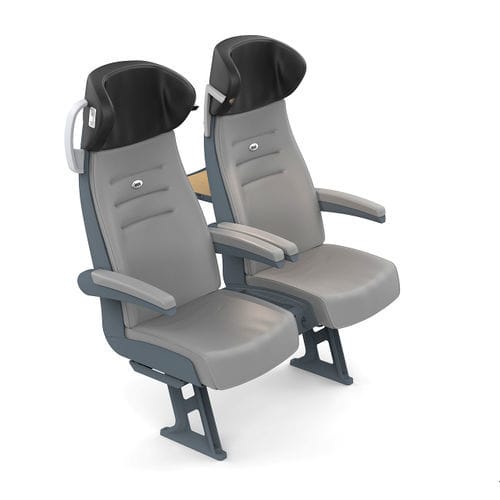 Siège de train classique - COMFORTLINE - Kiel Seating Solutions - pour interurbains / en mousse / double