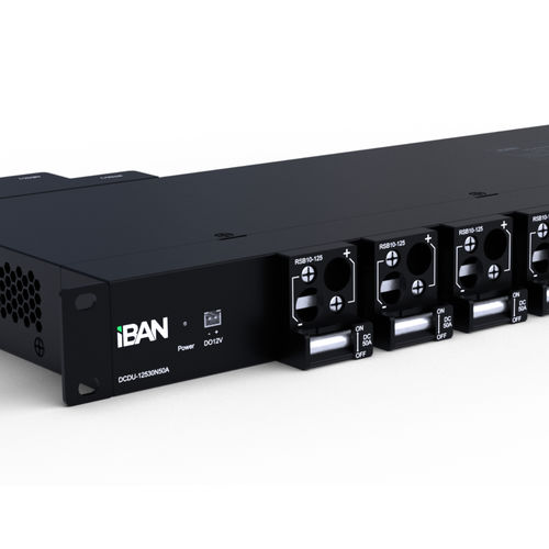 Unité de distribution d'alimentation rackable - DCDU - IBAN POWER - configurable / DC / pour courant fort