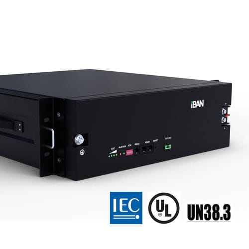 Système de batteries lithium - EBS 48100 - IBAN POWER - de bloc / 48 V / pour équipement de télécommunications