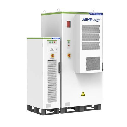 Système de stockage d'énergie lithium fer phosphate - SyncPower C&I BESS+PCS - AEMEnergy - compact / hors réseau / refroidi par air