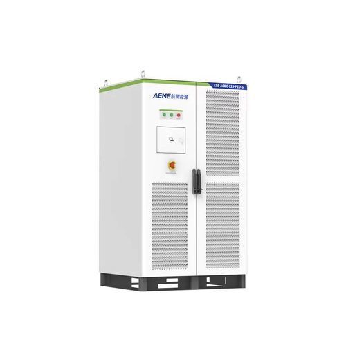Système de stockage d'énergie compact - ESS-ACDC-125-PED-SI - AEMEnergy - hors réseau / triphasé / refroidi par air