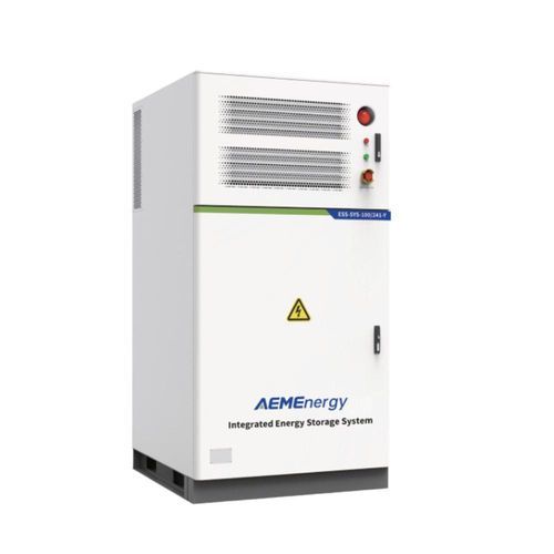 Système de stockage d'énergie lithium fer phosphate - UniPower C&I All-in-One BESS - AEMEnergy - LFP / compact / refroidi par air