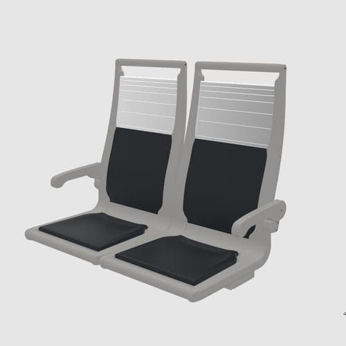 Siège de train classique - SB09 - COMPINFAINSA - pour tramways / pour métros / en mousse