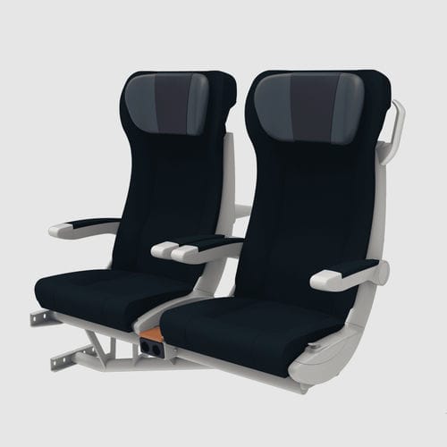 Siège de train classique - MD - COMPINFAINSA - pour interurbains / en tissu / en mousse