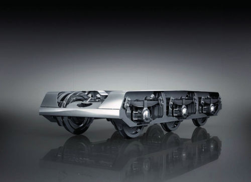Bogie à 3 essieux - BA 714.3 - Tatravagónka a.s. - BA / pour wagon / 1435 mm