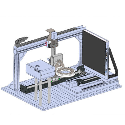 Système de tomographie numérique CT - CT-falcon - Novadep NDT Systems - haute résolution