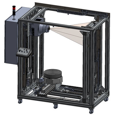 Système de tomographie numérique CT - CT-ursus - Novadep NDT Systems - haute résolution