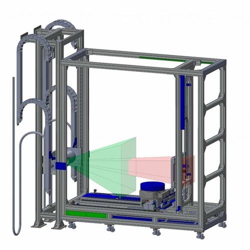 Système de tomographie numérique CT - CT-mammoth - Novadep NDT Systems - haute résolution