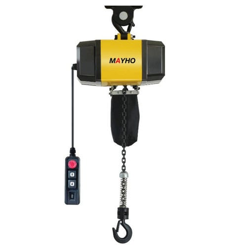 Palan électrique à chaîne - MH-SE250 - Mayhoist - motorisé / à vitesse variable en levage / 220 V