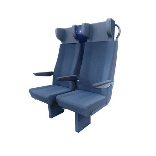 Siège de train seconde classe - Vela - RECARO rail - première classe / pour interurbains / double