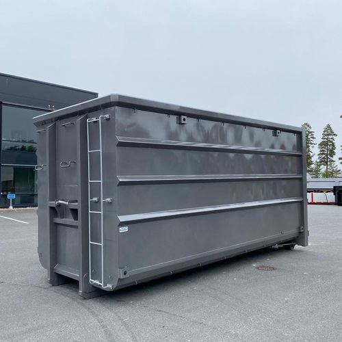 Conteneur à déchets en acier - CLC series - Ecopress group - à chargement vertical / pour déchets urbains / modulaire