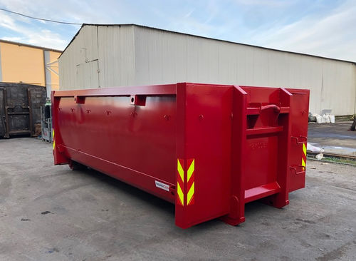 Conteneur à déchets en acier - CLS series - Ecopress group - à chargement vertical / pour déchets urbains / sécurisé