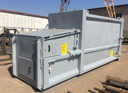 Compacteur de carton - EMC MINI - Ecopress group - mobile / hydraulique / à chargement par le haut