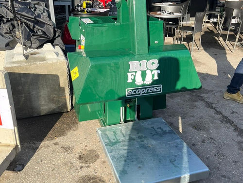 Compacteur de déchets mélangés - EBC660 - Ecopress group - stationnaire / tasseur de poubelle / pour conteneur à déchets