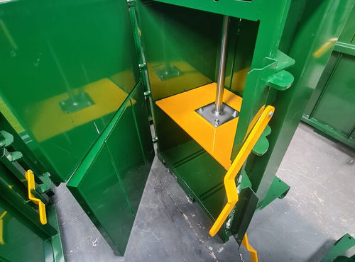 Presse à balles pour déchets - EVB 200 - Ecopress group - verticale / à chargement frontal / compacte