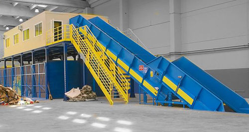 Ligne de tri et d'alimentation - Ecopress group