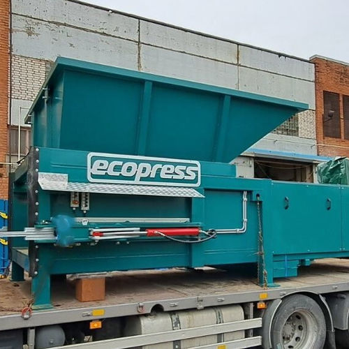 Station de traitement des déchets mélangée - ETS-60/750 - Ecopress group