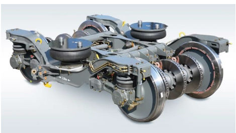 Bogie pour trains à grande vitesse - SF 500 - Siemens Mobility - 1435 mm / 1520 mm / électrique