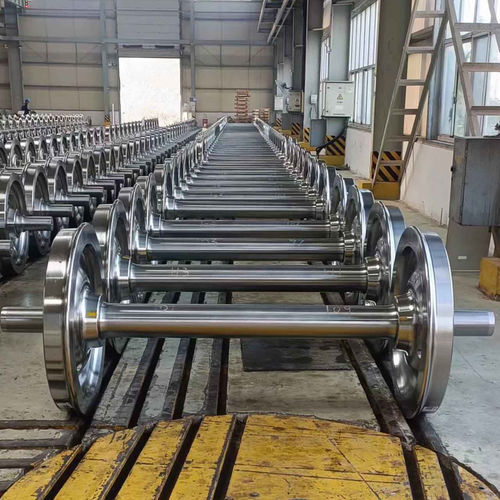 Essieu monté pour métros - Maanshan Tianjun Machinery Manufacturing Co., Ltd. - pour wagon / pour locomotives / pour autorails