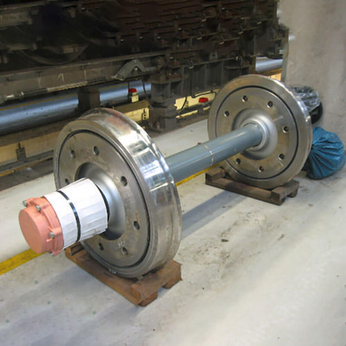 Essieu monté pour locomotives - Railway Wheel Sets - Maanshan Tianjun Machinery Manufacturing Co., Ltd. - pour wagon / UIC / ISO