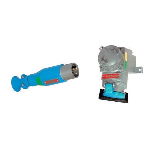 Connecteur d'alimentation électrique - Grupa Wolff - Socket / en métal / aluminium