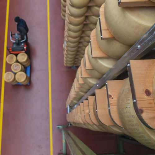Système de rack pour entrepôt de stockage - Dalmine LS - de fromage / à étagères / tubulaire